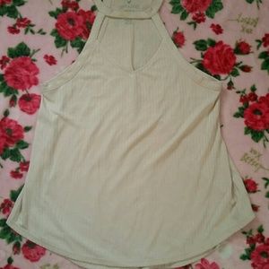 Cut out cream top